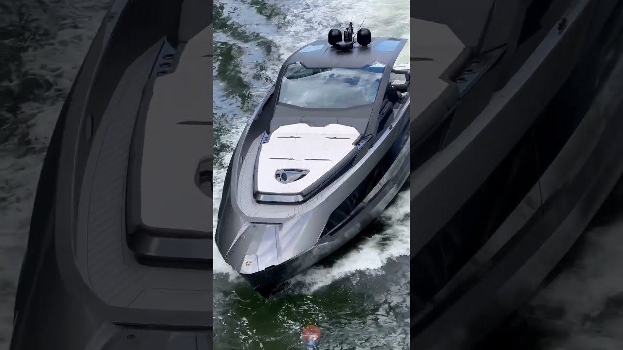 The 4 000 Lamborghini 63 Yacht By Tecnomar Yachtdealnow
