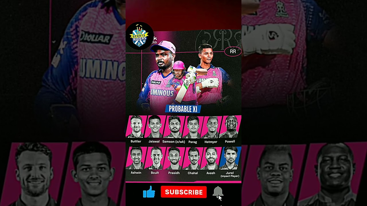 RR STRONGEST PLAYING 11 FOR IPL 2024🔥