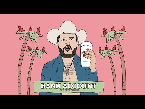 BANK ACCOUNT GONE COUNTRY - A Country Greg Cover