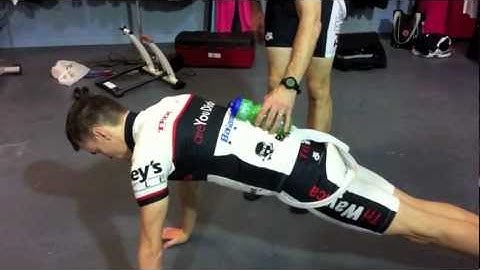Core routine for cyclists and triathletes