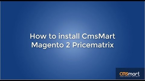 How to install Magento 2 Price Matrix extension?