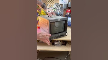 Sony pvm monitor 9044QM Pro RGB #sony #nintendo #snes #gamingsetup #cozygaming #cozygamer