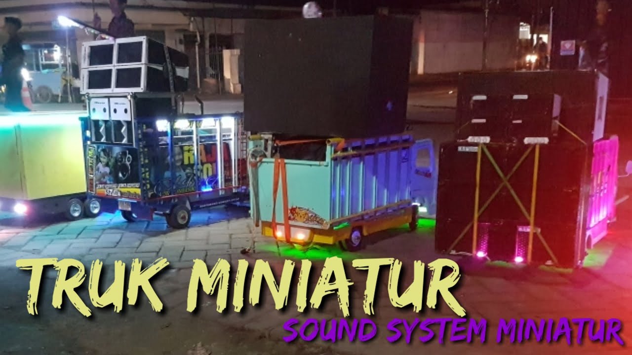 truk miniatur  sound  system  miniatur  banyuwangi YouTube