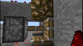 Minecraft hidden piston lighting