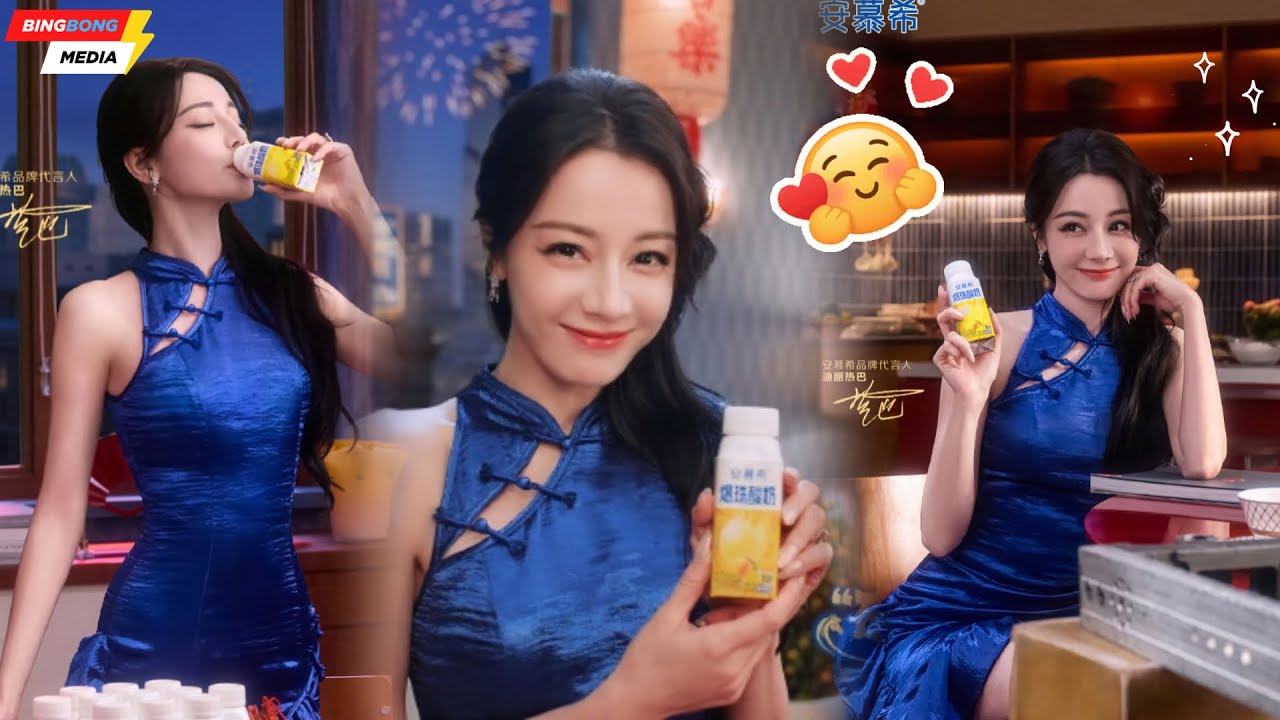 Дильраба Дильмурат превращает простой йогурт в новогоднее благословение.