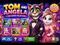 Talking Tom, My talking Angela, My talking Angela 2, My Tom, My talking tom 2, Tom Hero.