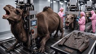 Inside the Leather Factory: From Desert Camel to Luxury Jacket (Full Process)