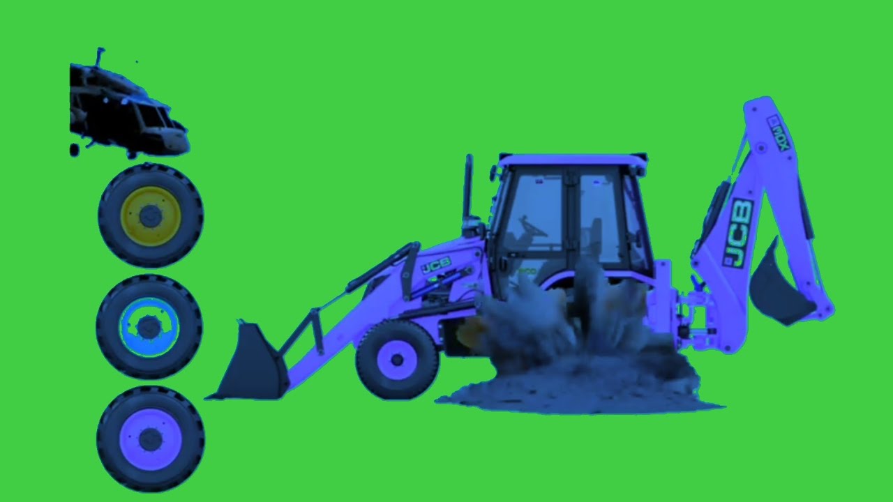 JCB GREEN SCREEN VIDEO USE FREE PRODUCTS YouTube