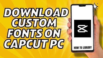 How To Download Custom Fonts On Capcut PC - Quick And Easy!