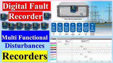 Digital Fault Recorder | Multi Functional Disturbance Recorders | Transmission Fault Recorders