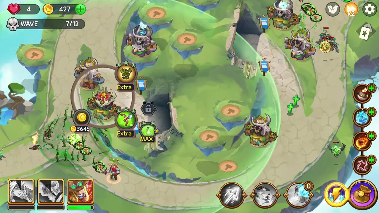 King Of Defense III Stage 59 - Floating Grassland [NIGHTMARE]