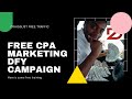Free Craigslist CPA Marketing DFY Campaigns