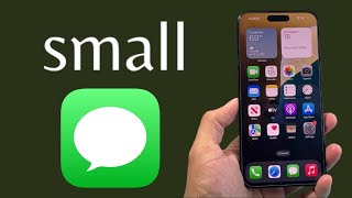 How To Send Message With Small Effect on iPhone