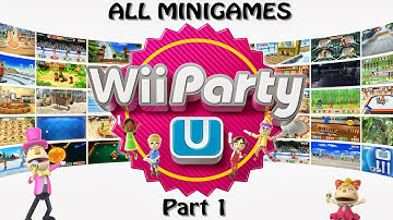 Wii Party U - All Minigames - Part 1