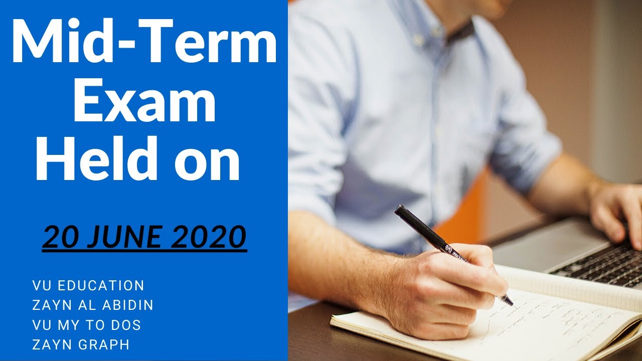 Midterm Exam Notification 2020 Vu Official News