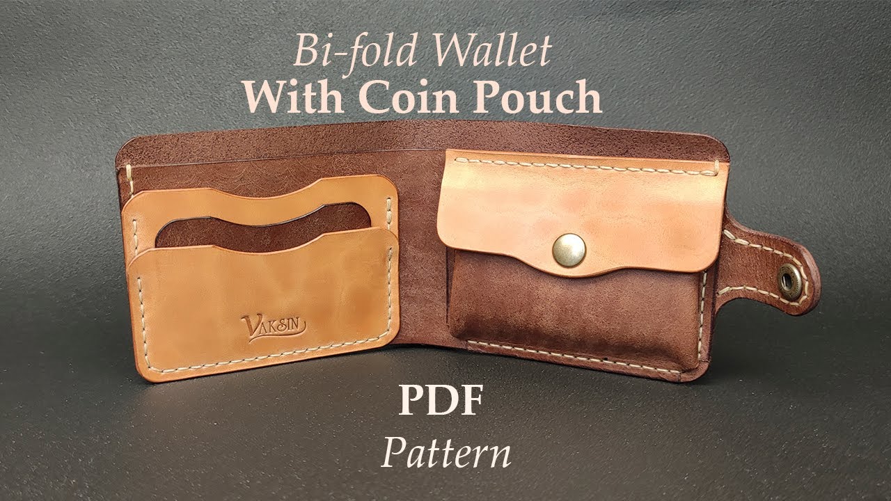How To Make A Leather Coin Purse - Easy DIY • Craft Passion