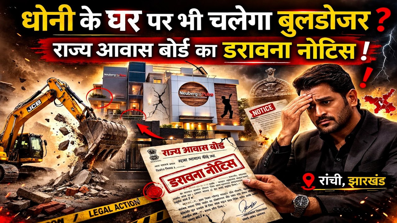 Ranchi के हरमू स्थित महेंद्र सिंह Dhoni के Saurya H10A पर खतरा, जानिये आगे क्या होगा