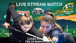 Predator Pro Billiard Series Las Vegas Women’s Open - Savannah Easton vs Yun Mi Lim