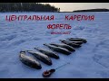 Поиск озерной форели в центральной Карелии. Весна 2022г.