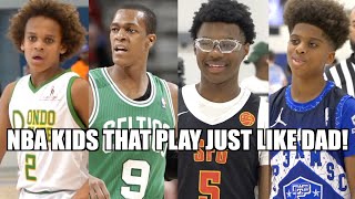 THE NEXT GENERATION OF NBA KIDS! LeBron, Rondo, CP3 \& More!