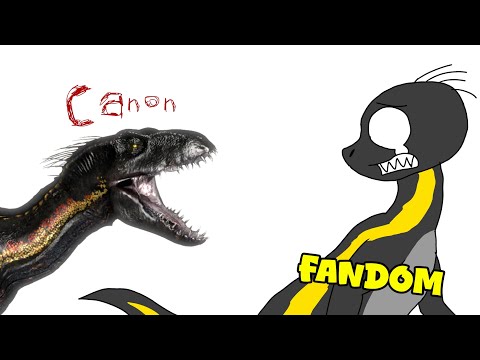 (Sfm/JW) Indoraptor "Canon" Meets Indoraptor "Fandom"