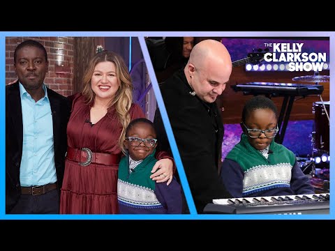 Kelly Clarkson Surprises Child Piano Prodigy With Special Mentor