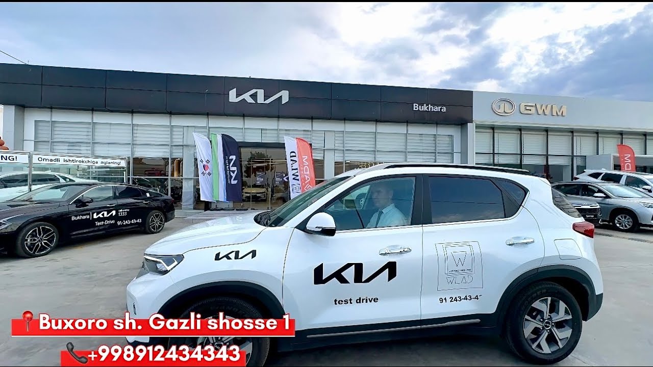 Kia Sonet atigi 15% boshlang’ich to’lov bilan hech qanday ish haqqisiz sizniki✅+998-91-243-43-43