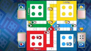 Ludo game in 4 players | Ludo King game in 4 players | Ludo King | Ludo Gameplay