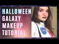 HALLOWEEN GALAXY MAKEUP TUTORIAL