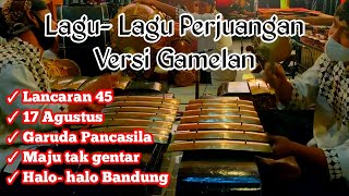 Lagu- lagu perjuangan versi Gamelan ala Cakraningrat Rembang