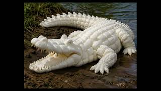 “From Candy to Predator: The Marshmallow Crocodile Illusion 🐊🔥”
