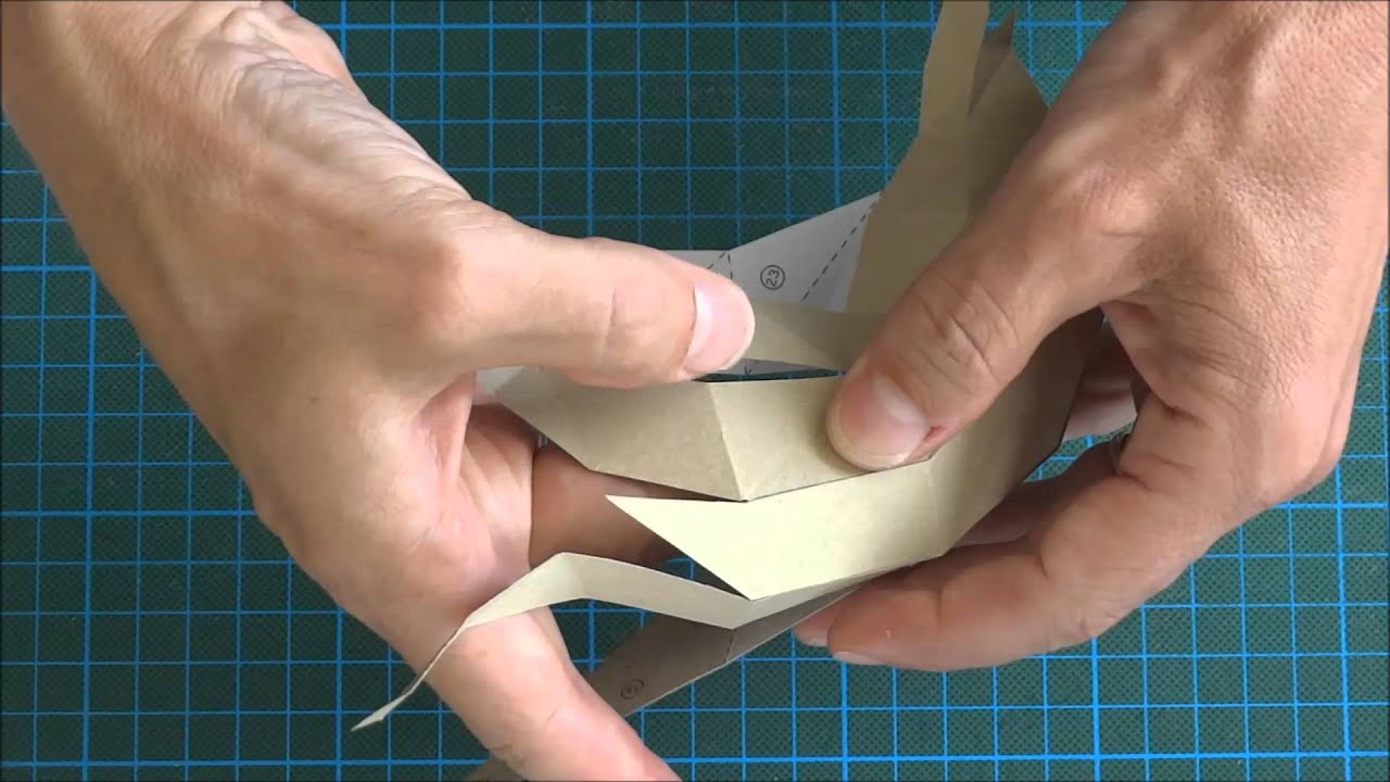 Paper Torso Stomach Step 007 Instruction Video YouTube Paper Torso Stomach Step 007 Instruction Video YouTube