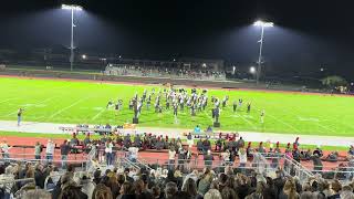 2024 Alumni side-by-side halftime performance