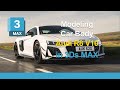 Audi R8 V10 Car Body Modeling in 3ds Max | High-Quality Automotive Workflow
