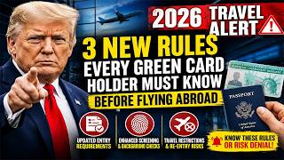 2026 Travel Alert 3 New Rules Every Green Card Holder Must Know Before Flying Abroad