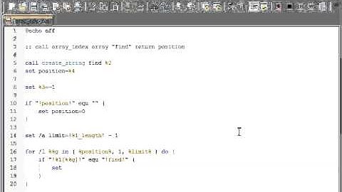 Batch 87 Array Index