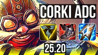 CORKI & Lux vs VEIGAR & Senna (ADC) | 13/1/14, Legendary | EUW Master | 25.20