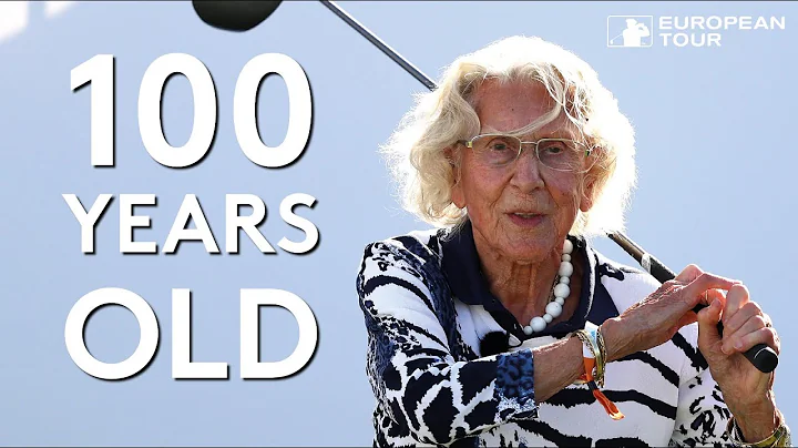 100-year-old golfer plays with stars