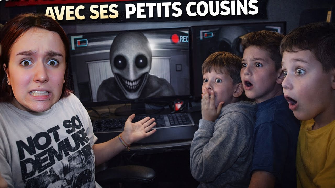 NE PAS JOUER A CE JEU ROBLOX AVEC SES PETITS COUSINS ! - PINK LILY
