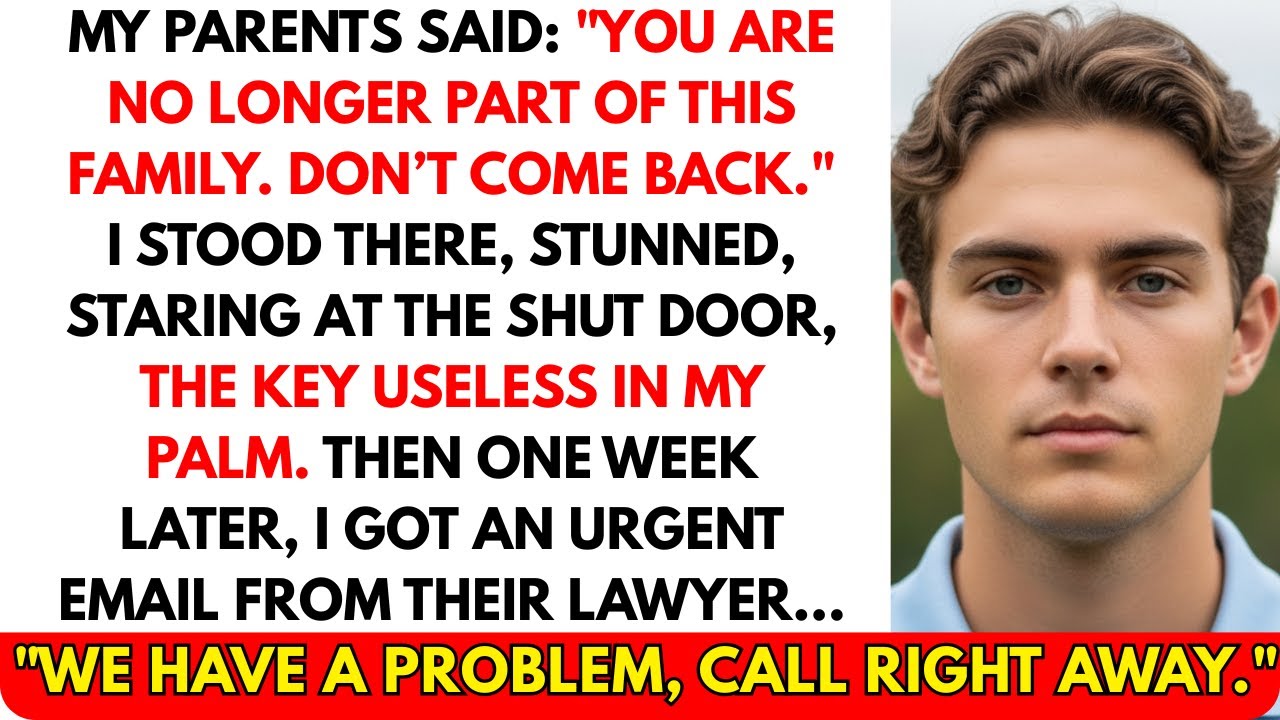 My Parents Kicked Me Out And Said I Had No House Anymore At The Family Dinner. So I..