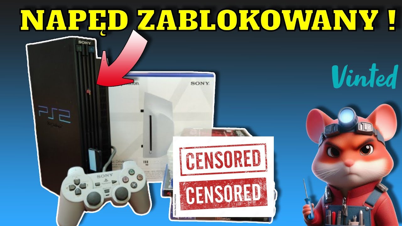 Zepsuta Ps2? Rozebrałem napęd i... SZOK!