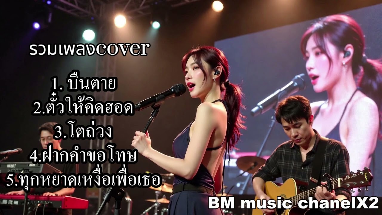 5 เพลง Cover ฟังสบายๆ ทั้งคลิป | BM music chanelX2