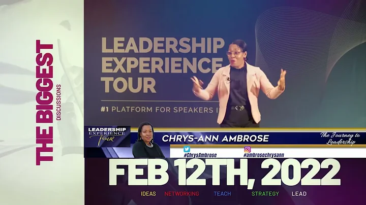 Shawn Fairs Leadership Experience Tour Speaker, Ch...