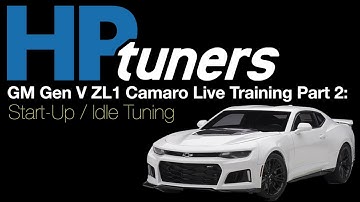 HP Tuners GM Gen V Live Training Part 2: Start-Up / Idle Tuning | Evans Performance Academy