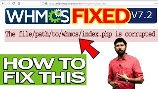 HOW TO FIX WHMCS Error-" index.php is corrupted"? [STEP BY STEP]☑️