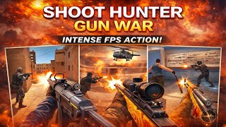 Shoot Hunter Gun War Gameplay | Intense FPS Combat Missions 🔫🔥 screenshot 1