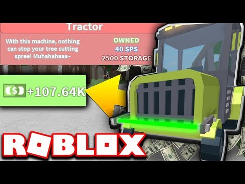 Codes How Op Is The Tractor 50 000 A Load In Woodcutting Sim Roblox Woodcutting Simulator Youtube - megatree roblox