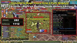 ZeroTroubLee | +10 Fulitol'lu Mage Chara Girip | 2 Parti Mageyle PK'ya Çıkıyorlar! | Knight Online