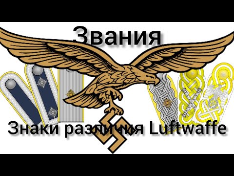 Звания и знаки различия войск Luftwaffe