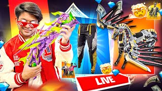 Free Fire Live New Angelic Royale Road To 16M